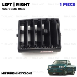 ช่องปรับแอร์ ช่องแอร์ อันกลาง-ข้างซ้าย/ขวา 1 ชิ้น สีดำ สำหรับ Mitsubishi Cyclone L200 Pick Up Mighty Max L200 ปี 1987-1996